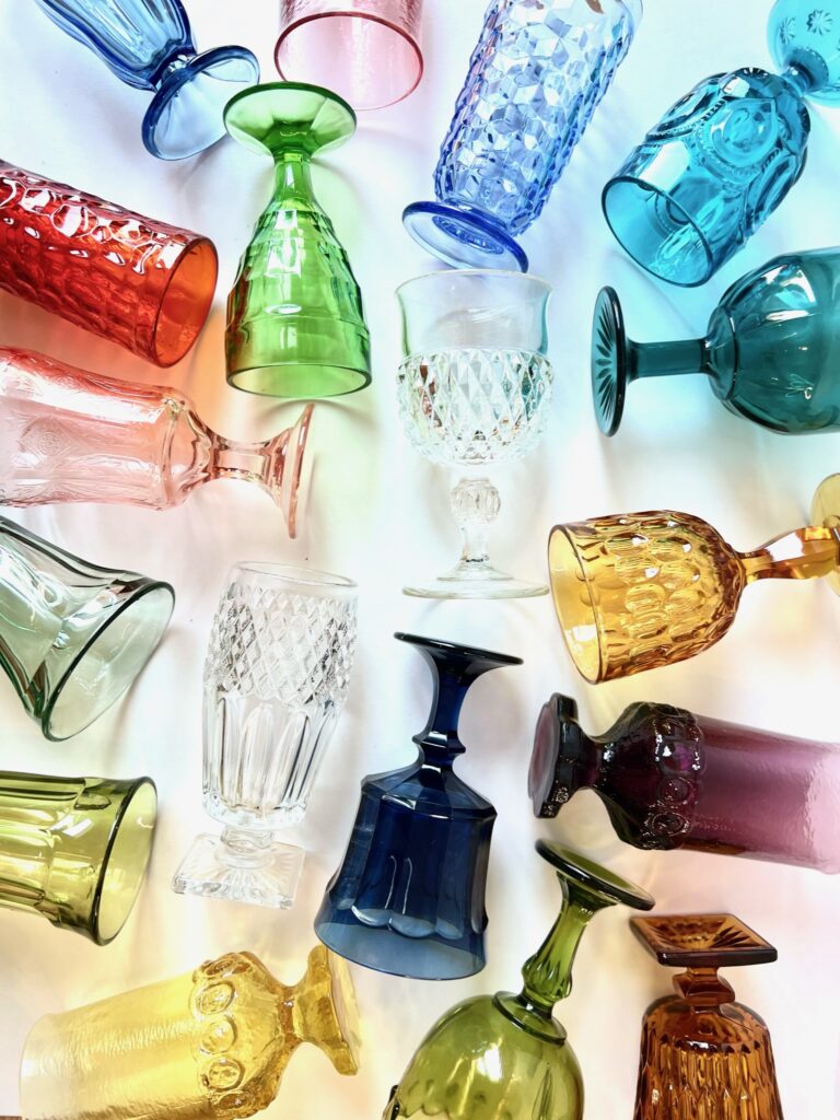 Vintage Glassware Rentals