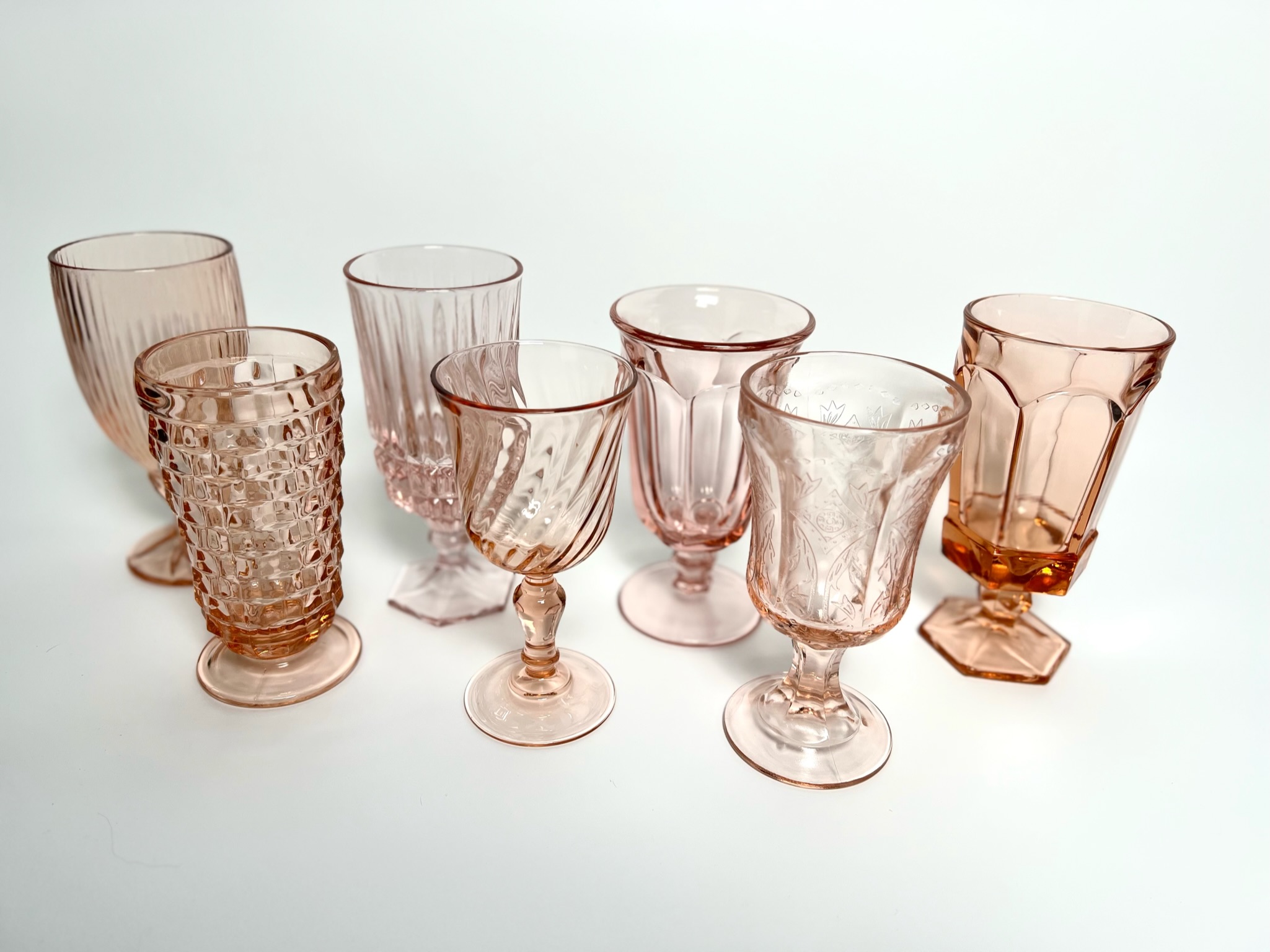 Vintage Glassware Rentals