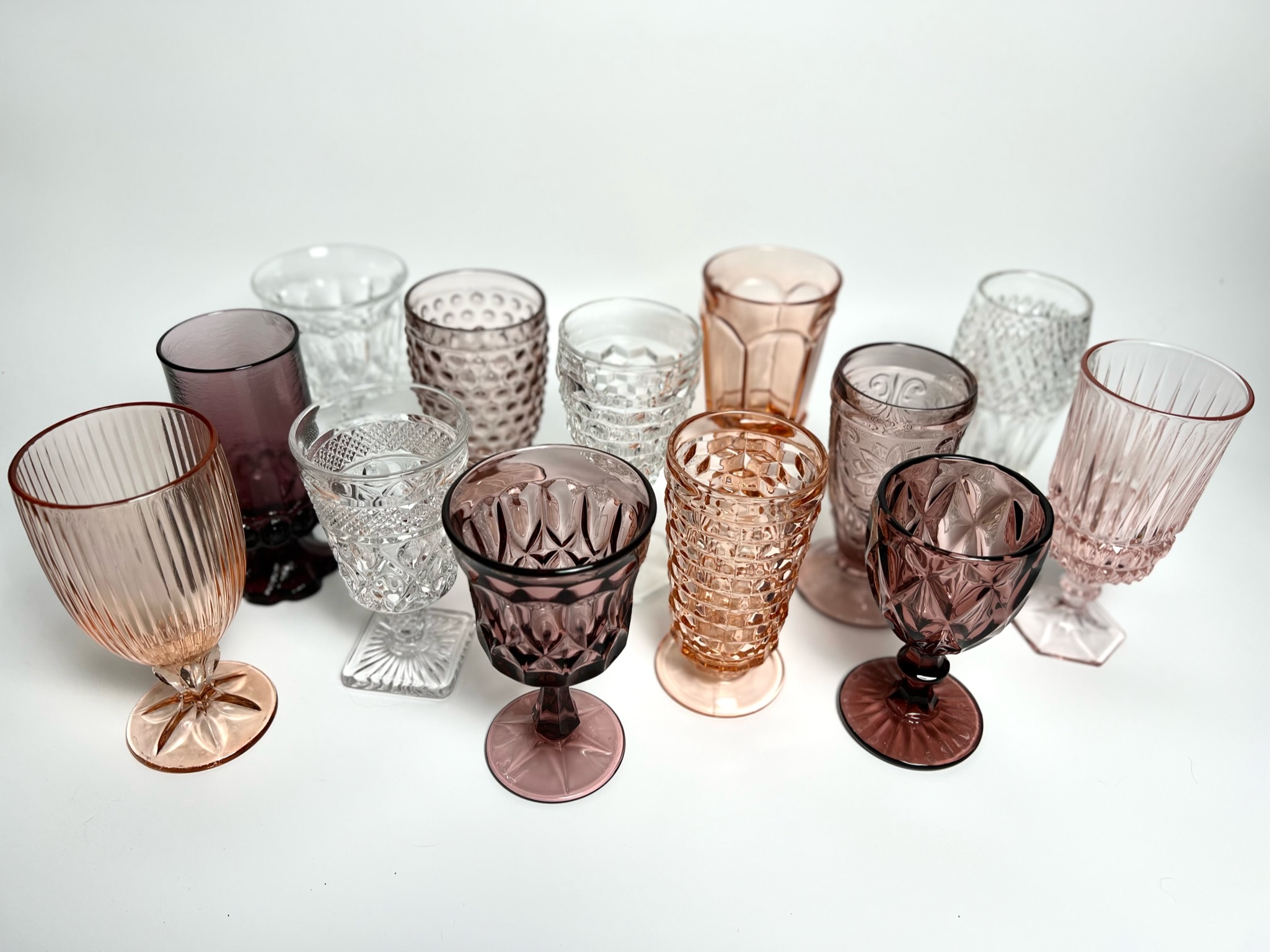 Vintage Glassware Rentals