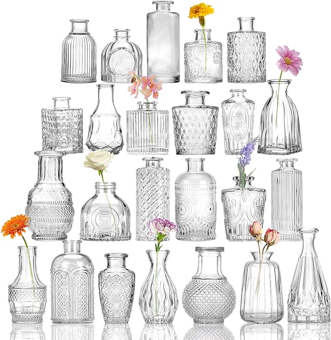 Mixed Bud Vases
