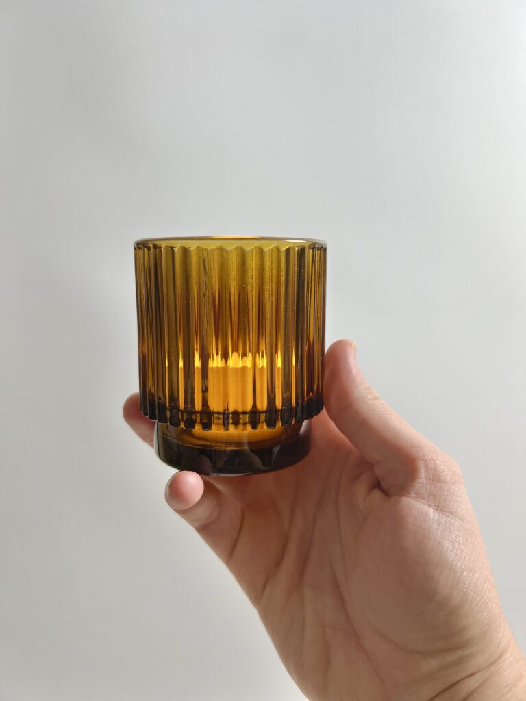 amber votive rental