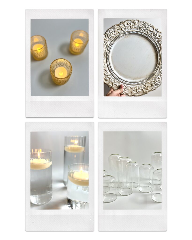 white wedding rentals