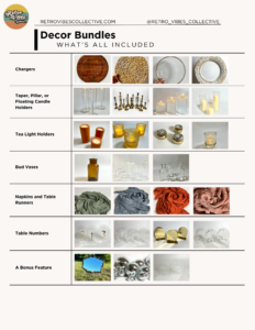 Wedding Decor Rentals