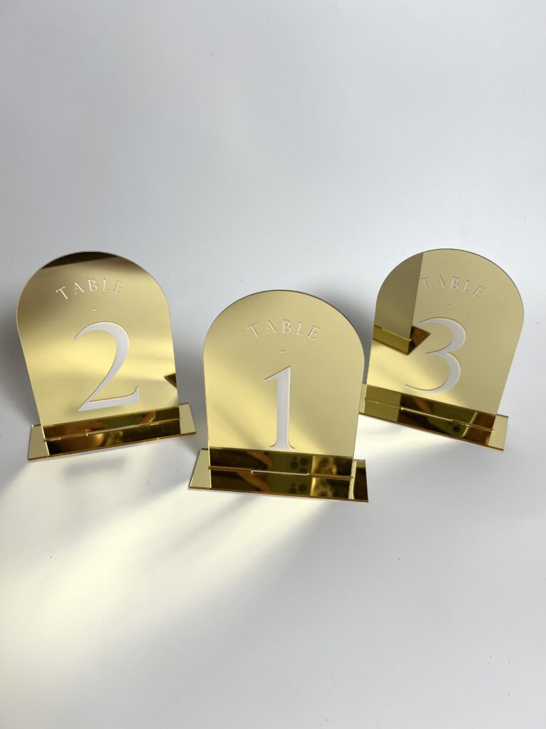 Table Numbers
