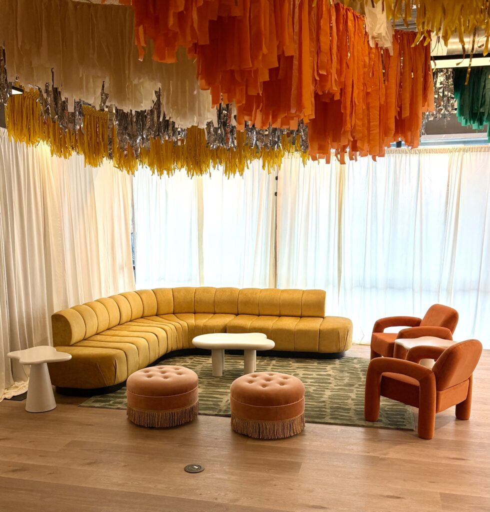 Retro Furniture Lounge Rental